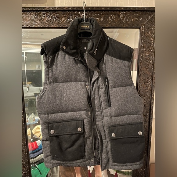 🐥 Armani Exchange wool vest puffer - Picture 1 of 9